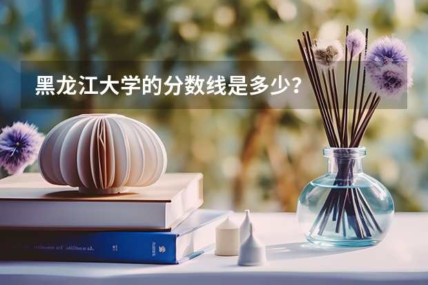 黑龙江大学的分数线是多少？