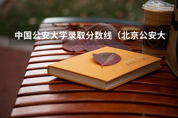中国公安大学录取分数线（北京公安大学录取分数线2023）