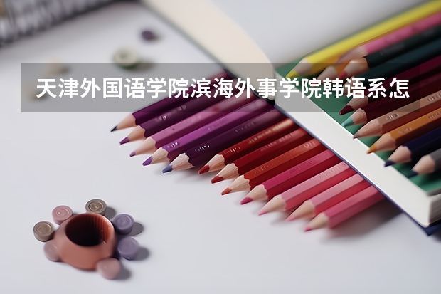天津外国语学院滨海外事学院韩语系怎么样啊？