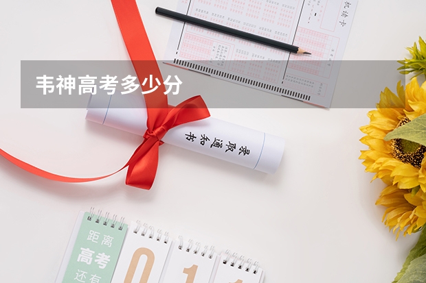 韦神高考多少分