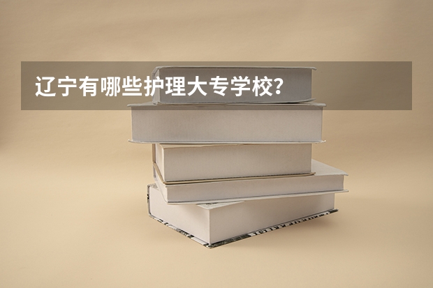 辽宁有哪些护理大专学校？