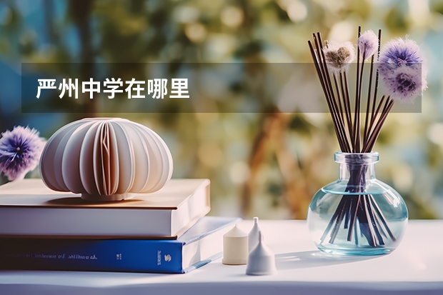 严州中学在哪里
