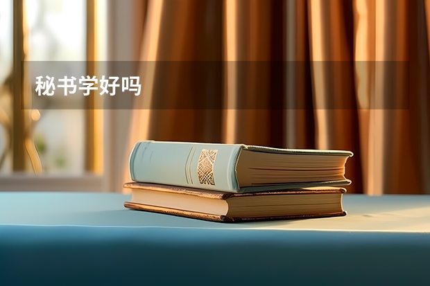 秘书学好吗