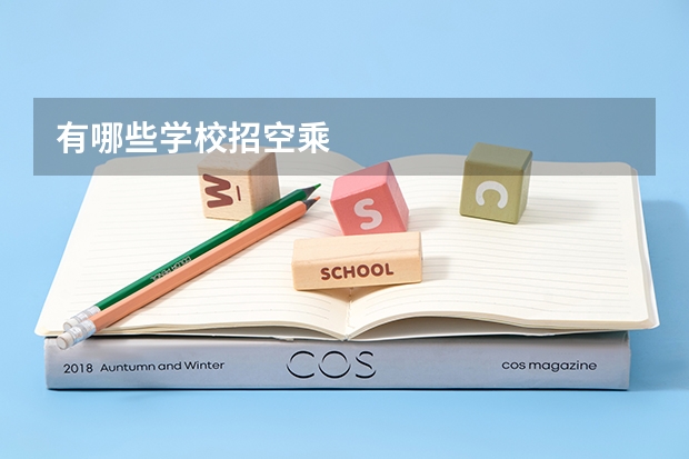 有哪些学校招空乘