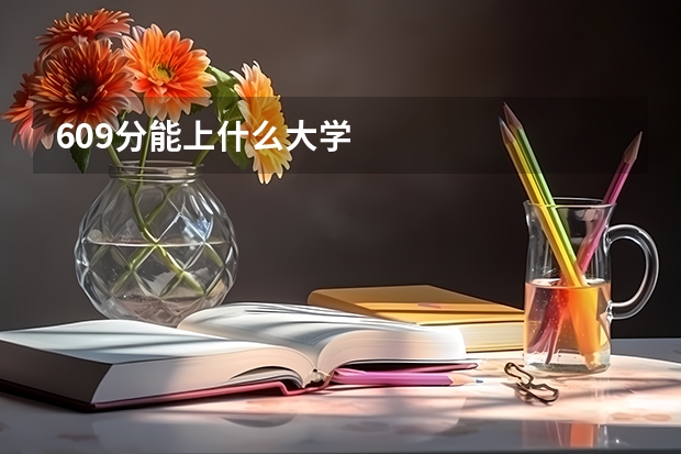 609分能上什么大学
