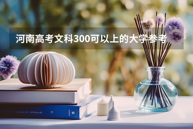 河南高考文科300可以上的大学参考名单