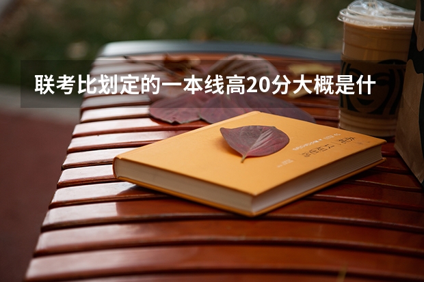 联考比划定的一本线高20分大概是什么水平