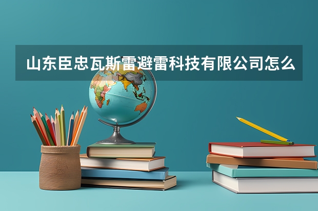 山东臣忠瓦斯雷避雷科技有限公司怎么样？