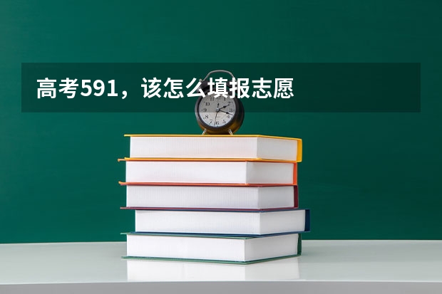 高考591,该怎么填报志愿