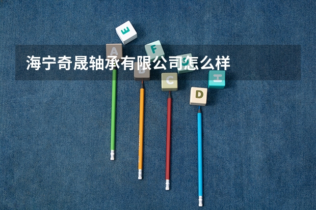 海宁奇晟轴承有限公司怎么样