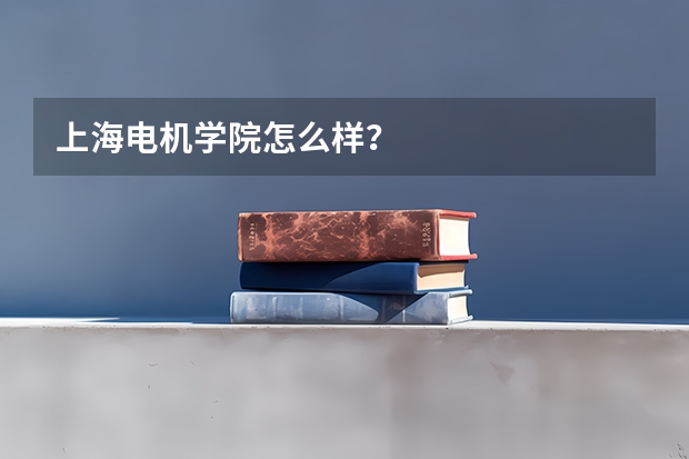 上海电机学院怎么样？