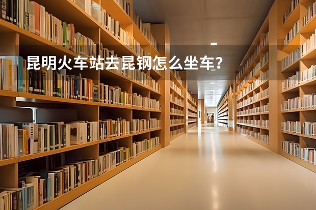 昆明火车站去昆钢怎么坐车？