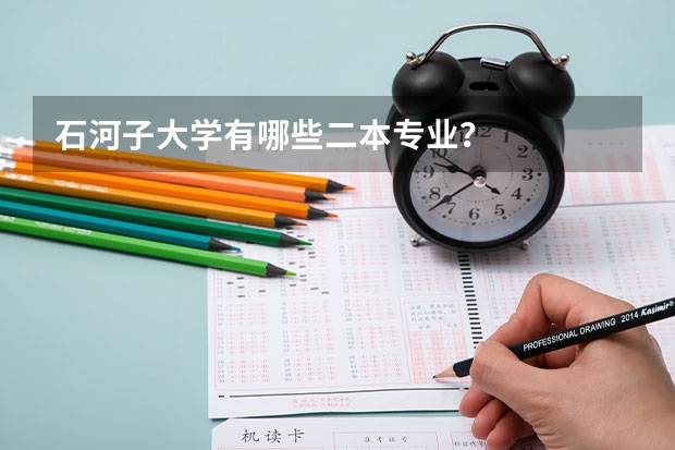 石河子大学有哪些二本专业？