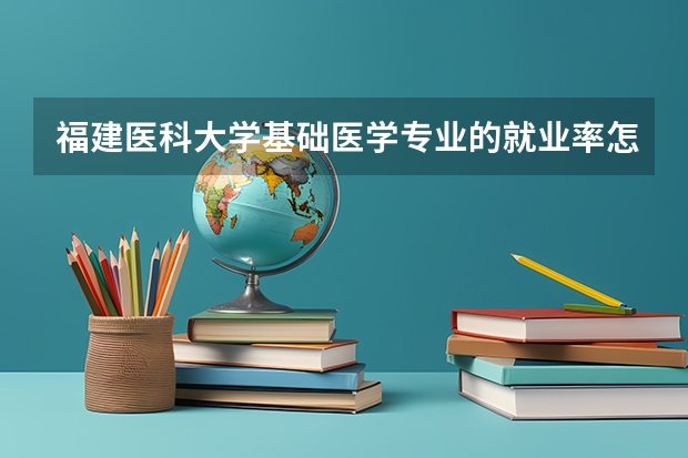 福建医科大学基础医学专业的就业率怎么样？