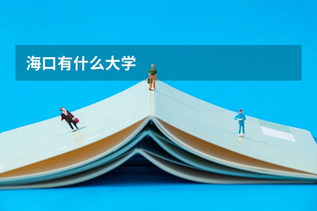 海口有什么大学
