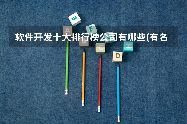 软件开发十大排行榜公司有哪些(有名的软件开发公司有哪些)