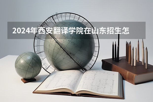 2024年西安翻译学院在山东招生怎么样