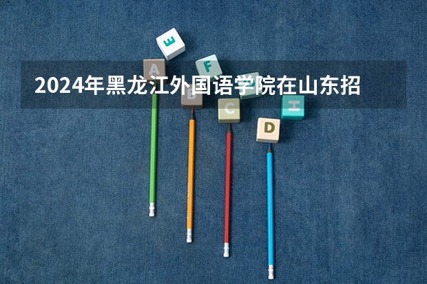 2024年黑龙江外国语学院在山东招生怎么样