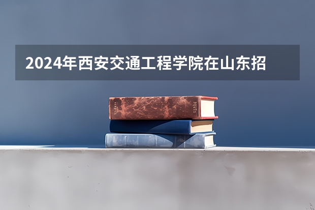 2024年西安交通工程学院在山东招生怎么样