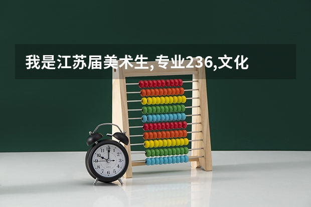 我是江苏届美术生,专业236,文化250这样,能在江苏省内上什么大学啊?