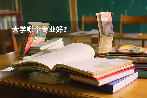 大学哪个专业好？
