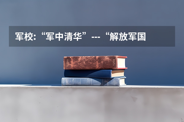军校:“军中清华”---“解放军国防科技大学”有什么科研成果 ?