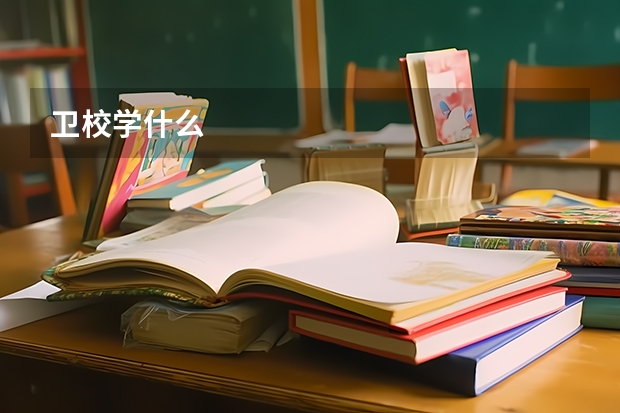 卫校学什么