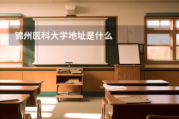 锦州医科大学地址是什么