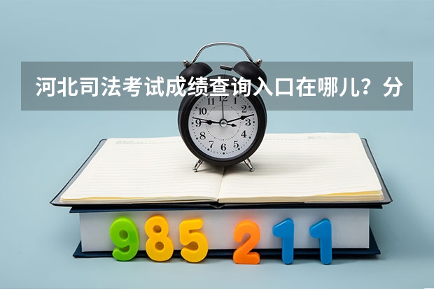 河北司法考试成绩查询入口在哪儿？分数线是多少？