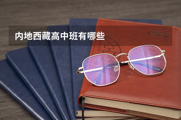 内地西藏高中班有哪些