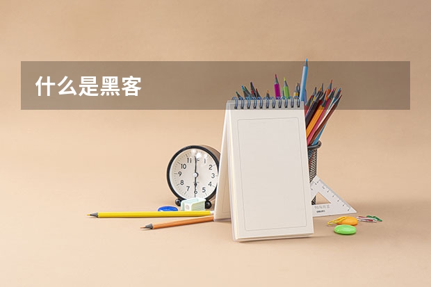 什么是黑客