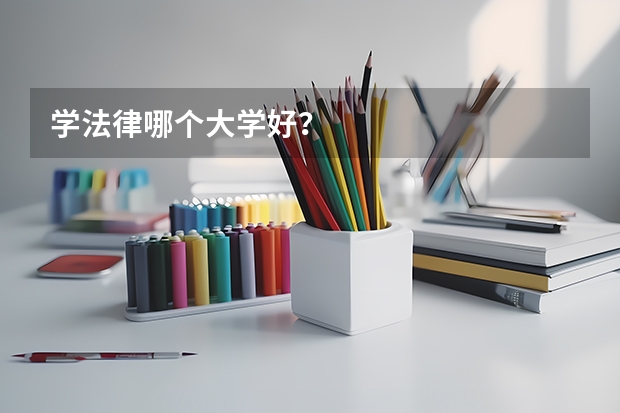 学法律哪个大学好？