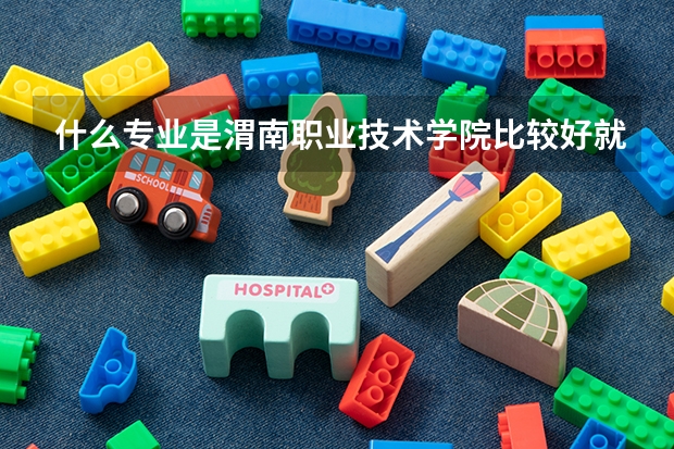什么专业是渭南职业技术学院比较好就业的啊？