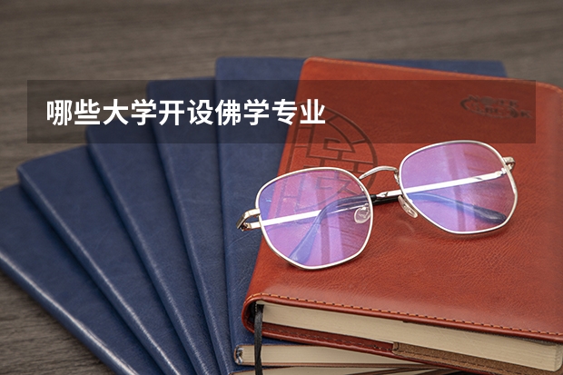 哪些大学开设佛学专业