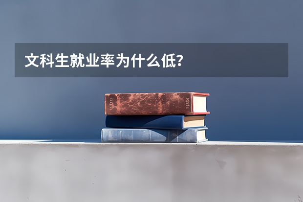 文科生就业率为什么低？