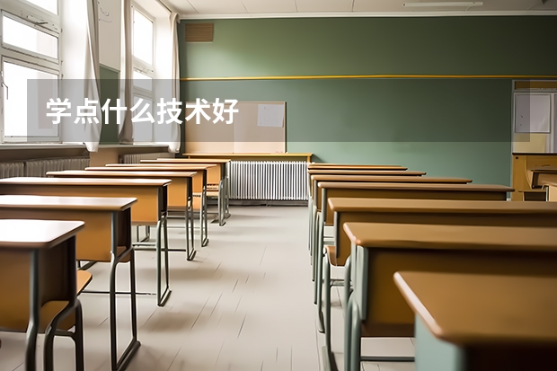 学点什么技术好