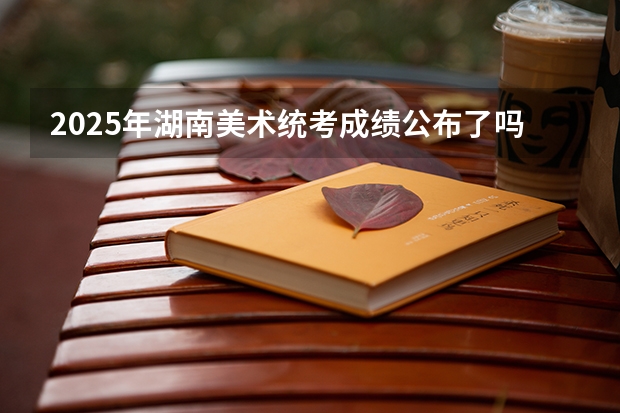 2025年湖南美术统考成绩公布了吗