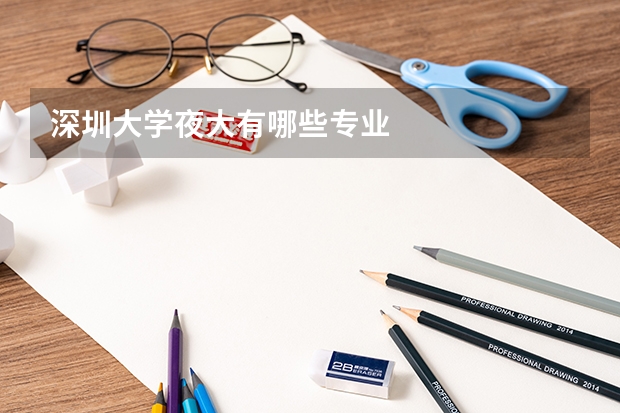 深圳大学夜大有哪些专业