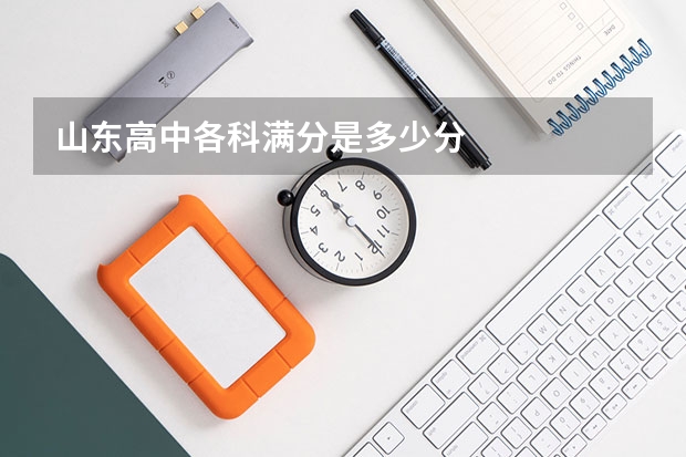 山东高中各科满分是多少分