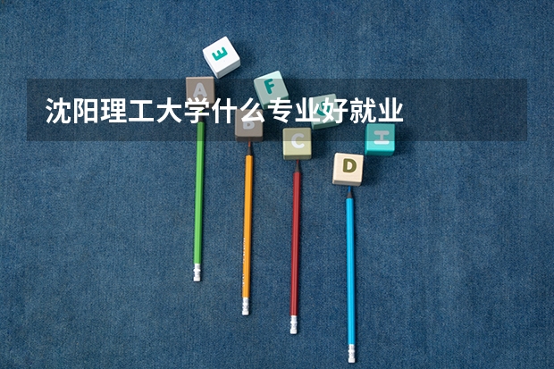沈阳理工大学什么专业好就业