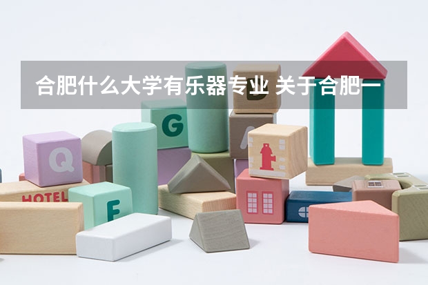 合肥什么大学有乐器专业 关于合肥一中乐器特长生录取