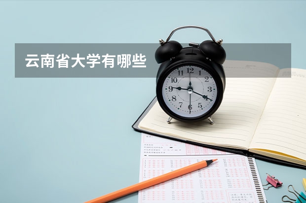 云南省大学有哪些