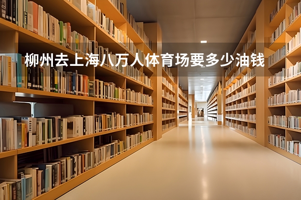 柳州去上海八万人体育场要多少油钱