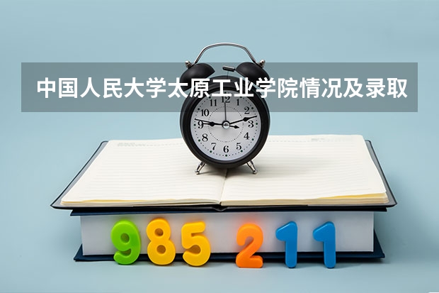 中国人民大学太原工业学院情况及录取分数对比