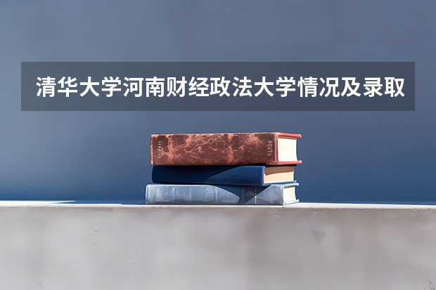 清华大学河南财经政法大学情况及录取分数对比