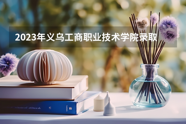 2023年义乌工商职业技术学院录取最低分是多少 义乌工商职业技术学院历年录取参考