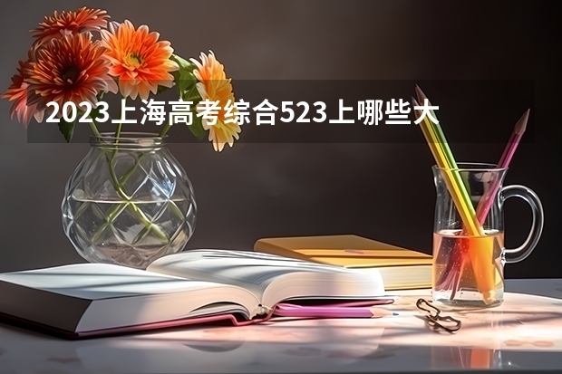 2023上海高考综合523上哪些大学比较好