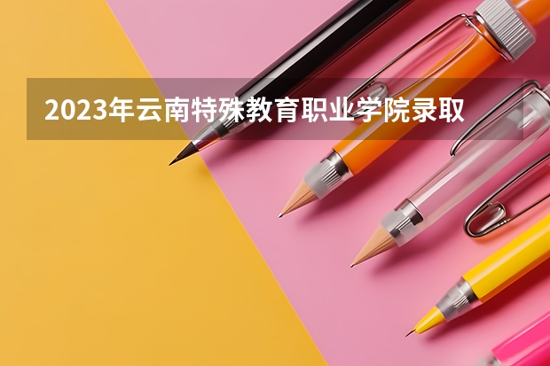 2023年云南特殊教育职业学院录取最低分是多少 云南特殊教育职业学院历年录取参考