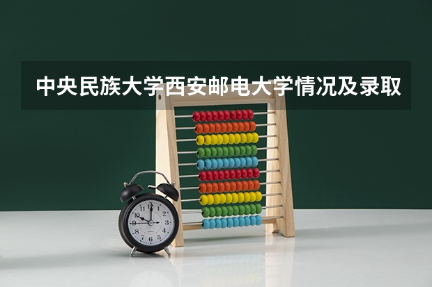 中央民族大学西安邮电大学情况及录取分数对比
