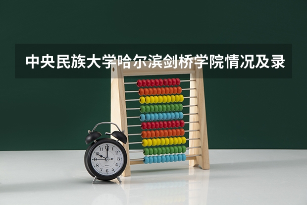 中央民族大学哈尔滨剑桥学院情况及录取分数对比